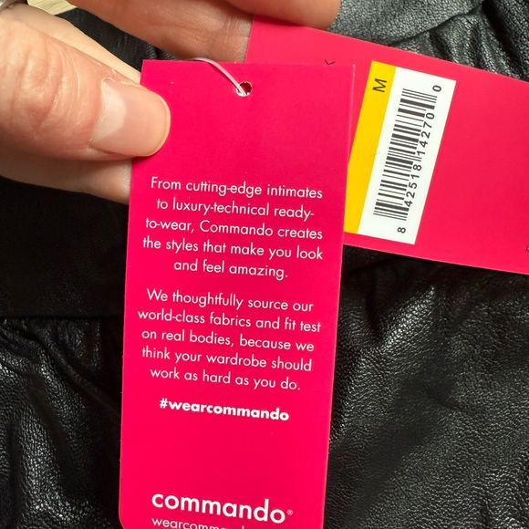 Commando Faux Leather Jogger NWT - Picture 5 of 11